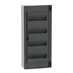   Schneider Electric PrismaSeT XS - LVSXR413 - Dulap, ușă de culoare fumurie, montat la suprafață, 4x13 module, PEN
