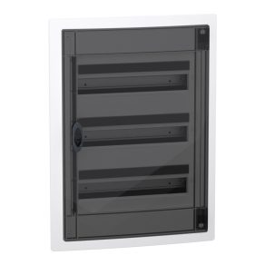   Schneider Electric PrismaSeT XS - LVSXP318 - Dulap, ușă de culoare fumurie, încastrat, 3x18 module, PEN