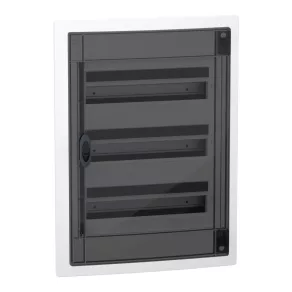   Schneider Electric PrismaSeT XS - LVSXP318 - Dulap, ușă de culoare fum, încastrată, 3x18 module, PEN