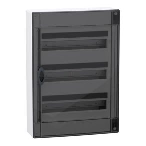   Schneider Electric PrismaSeT XS - LVSXR318 - Dulap, ușă de culoare fumurie, montat la suprafață, 3x18 module, PEN