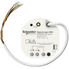   Schneider Electric KNX - MTN6003-0012 - Comutator de câmp/actuator pentru jaluzele SpaceLogic