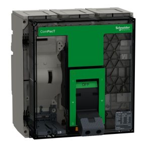   Schneider Electric ComPacT NS (2021) - C100H350FM - 1000 H 3P dispozitiv de control manual fix cu conectare frontală Micrologic 5.0