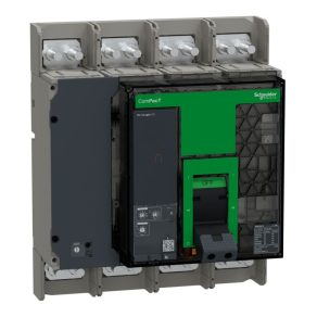   Schneider Electric ComPacT NS (2021) - C160H350FM - Dispozitiv de control manual fix 1600 H 3P cu conexiune frontală Micrologic 5.0