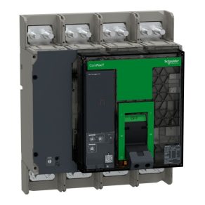   Schneider Electric ComPacT NS (2021) - C100H420FM - 1000 H 4P dispozitiv de control manual fix cu conexiune frontală Micrologic 2.0