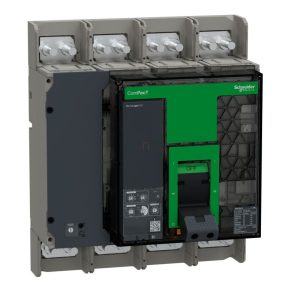   Schneider Electric ComPacT NS (2021) - C063L420FM - Dispozitiv de control manual fix 630b L 4P cu conexiune frontală Micrologic 2.0