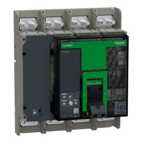   Schneider Electric ComPacT NS (2021) - C100L420FM - Dispozitiv de control manual fix 1000 L 4P cu conexiune frontală Micrologic 2.0