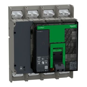   Schneider Electric ComPacT NS (2021) - C100H450FM - 1000 H 4P dispozitiv de control manual fix cu conexiune frontală Micrologic 5.0
