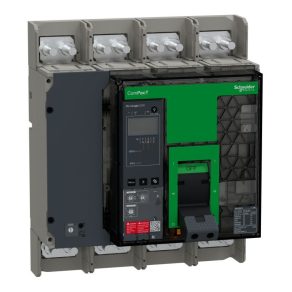   Schneider Electric ComPacT NS (2021) - C160H32EFM - Dispozitiv de control manual fix 1600 H 3P cu conexiune frontală Micrologic 2.0E