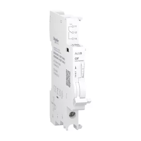  Schneider Electric Acti9 iOF - A9N26914 contact auxiliar, C120/C60H-DC, 2-100 mA, 24-250 V c.a., 24-220 V c.c., conexiune inferioară