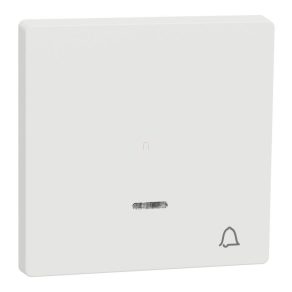   Schneider Electric Merten System Design - MTN3325-6037 - cheie cu semnal sonor, pentru funcții de semnalizare luminoasă, alb mat