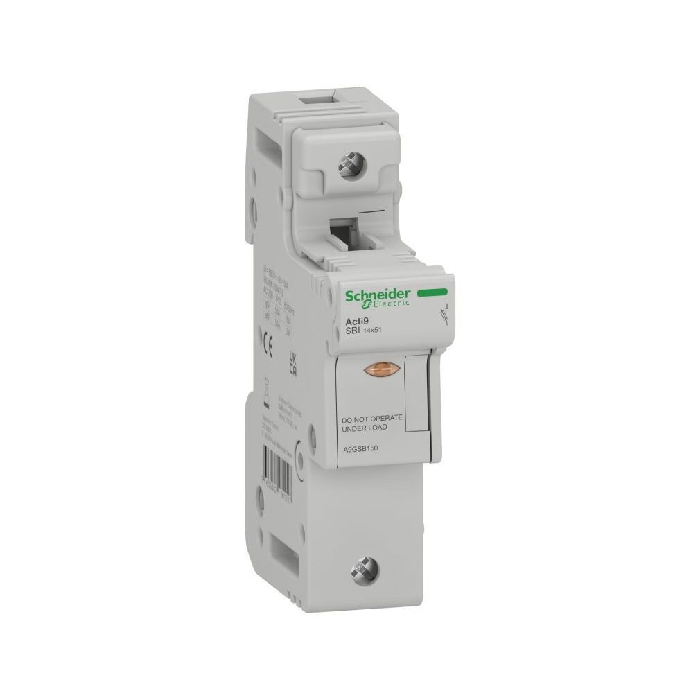 Schneider ACTI9 SBI secțiuni cu siguranță termică 1P, 14x51mm, A9GSB150