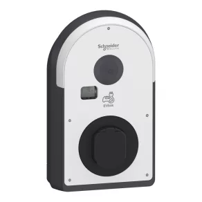   Stație de încărcare pentru mașini electrice Schneider Electric EVlink Pro AC EVB3S07N4AM 1*32 A – 7,4 kW – T2S + protecție RDC-DD de 6 mA + întrerupător de protecție la curent Asi de 30 mA + MNx + contor MID