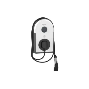   Stație de încărcare pentru mașini electrice Schneider Electric EVlink Pro AC EVB3S07NCA 1*32 A – 7,4 kW, cu cablu integrat + protecție RDC-DD de 6 mA + întrerupător de protecție la curent Asi de 30 mA + MNx