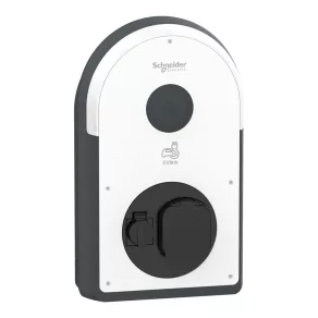   Stație de încărcare pentru mașini electrice Schneider Electric EVlink Pro AC EVB3S22N4E, 3*32 A – 22 kW – T2S + protecție RDC-DD de 6 mA + MNx + priză TE
