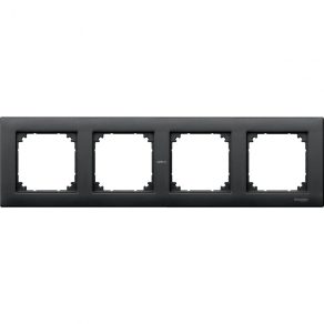 Cadru Schneider Merten M-Plan, 4-gang, antracit MTN486414