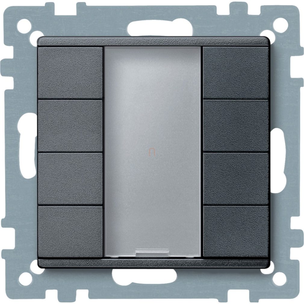 Merten-KNX buton cu 4 taste, SystemM, antracit MTN627814 Schneider