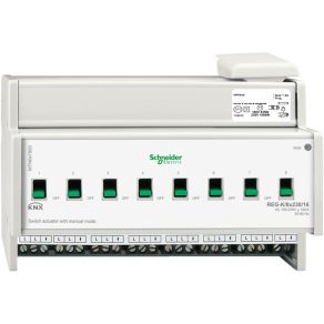   Schneider Electric KNX - MTN647893 - Merten-KNX REG-K/8x230/16 comutator cu mod manual