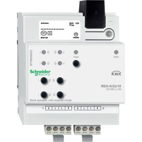   Schneider Electric KNX - MTN649802 - Merten-KNX REG-K/2x/10 actuator pentru jaluzele cu mod manual