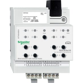   Schneider Electric KNX - MTN649804 - Merten-KNX REG-K/4x/10 actuator pentru jaluzele cu mod manual