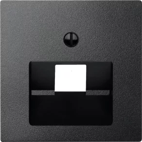   Capac Schneider Merten, pentru 1 priză RJ45, înclinat, antracit (System-M)