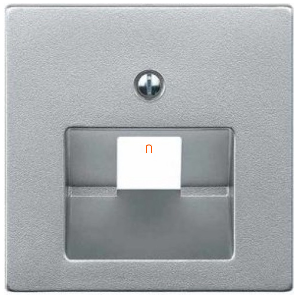 Schneider Merten capac, inserție RJ45, aluminiu 1 298360
