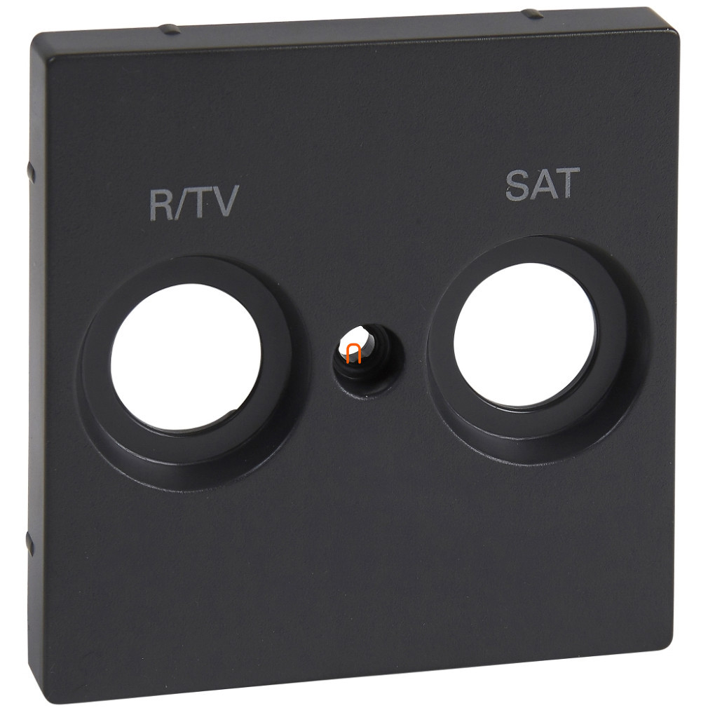 Schneider Merten TV/R-SAT capac, 2 ieșiri, antracit (System-M)