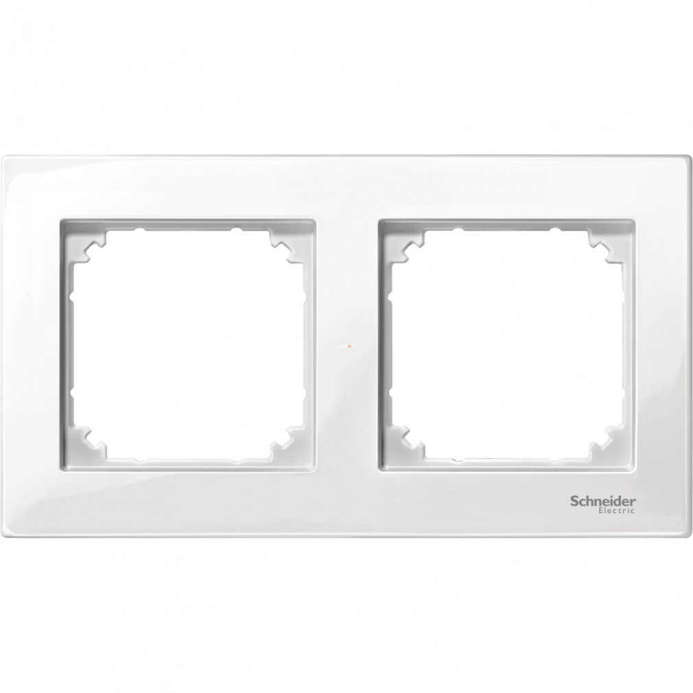 Schneider Merten M-Plan cadru dublu, polar alb MTN515219
