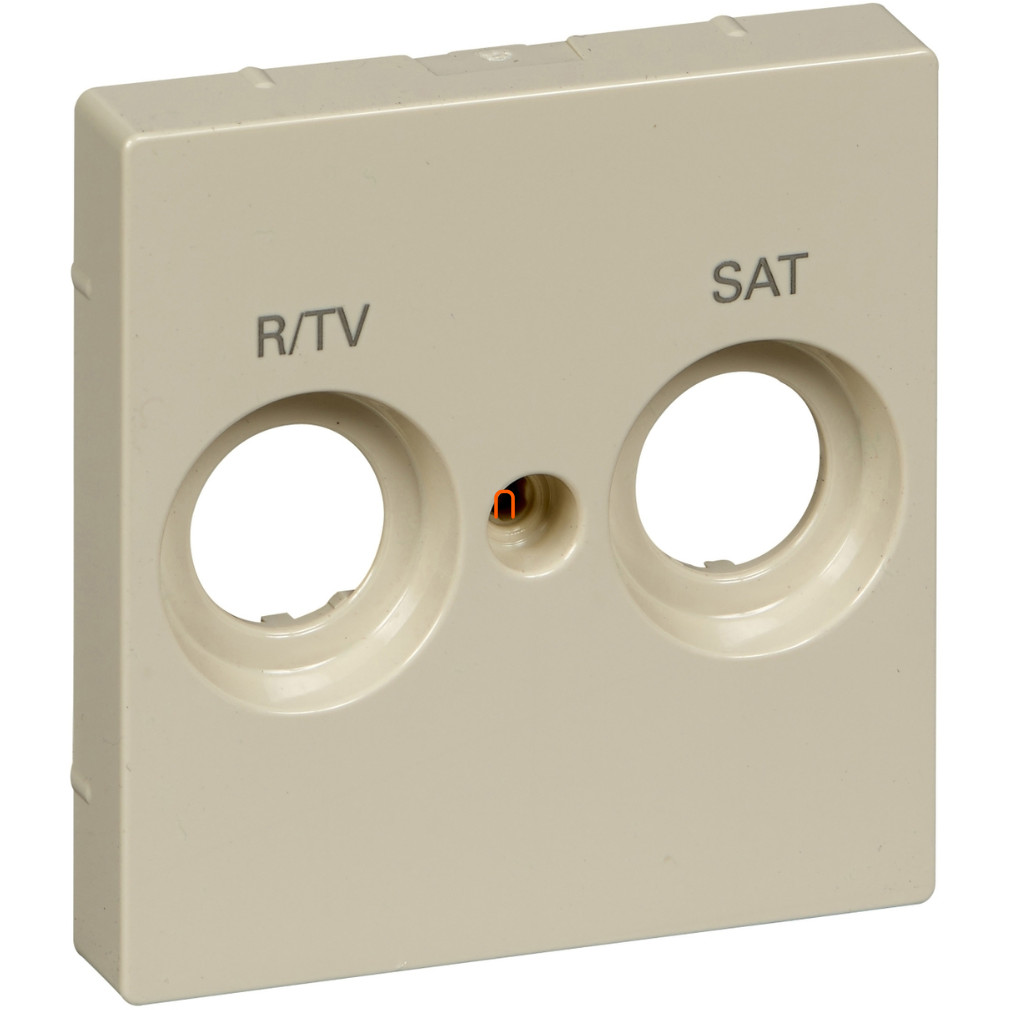 Schneider Merten Capac TV/R-SAT cu 2 ieșiri, Sistem-M, crem MTN299844