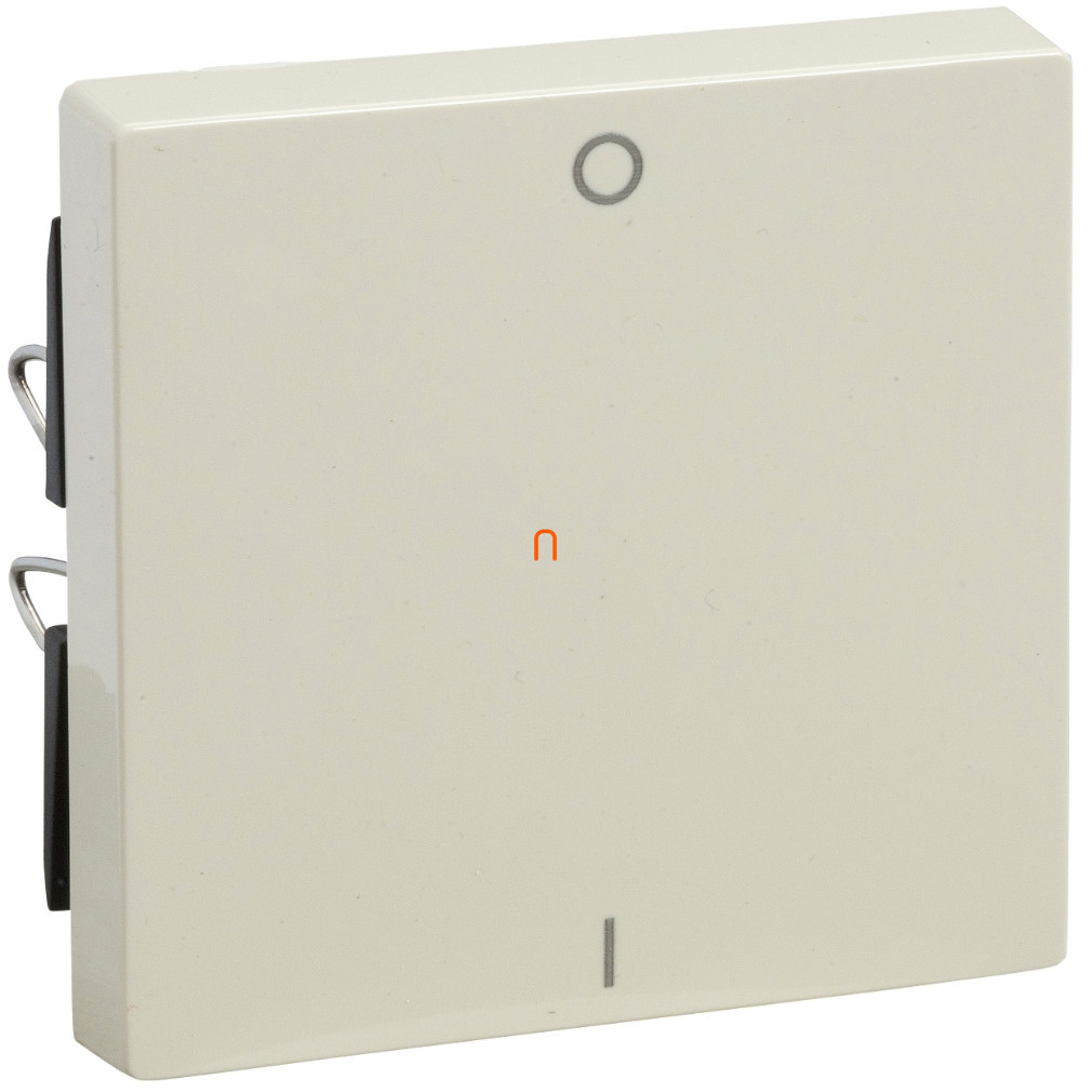 Tastă Schneider Merten System M, cu semnal 0/1, crem MTN432244