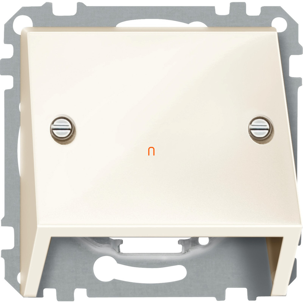 Schneider Merten System M conector de ieșire pentru cablu, cu cadru de montare, crem MTN464944