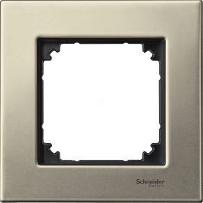   Schneider Electric Merten System M - MTN403105 Cadru simplu M-Plan, titan (metal)