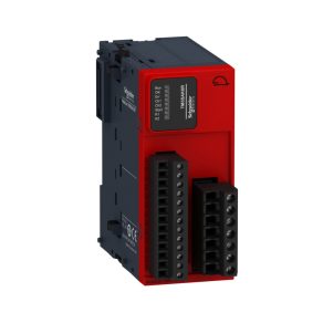   Schneider Electric Modicon TM3 - TM3SAK6R - modul de expansiune, controler de siguranță Cat4/PLe/SIL CL3, oprire de urgență-comutator de urgență-perdea de lumină-covor, 24 VCC