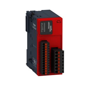   Schneider Electric Modicon TM3 - TM3SAK6RG - modul de expansiune, controler de siguranță Cat4/PLe/SIL CL3, oprire de urgență-comutator de urgență-perdea de lumină-covor, 24 Vcc, cu arc