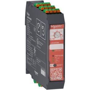   Schneider Electric TeSys H - LZ8H2X43BD - Controler compact pentru motor cu comutator rotativ STO de siguranță 0,75 kW 24 VCC, cu arc