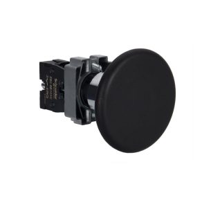   Schneider Electric Easy Harmony XB2 - XB2BR21C - Buton apăsat, cap ciupercă, negru, 1 NO, metal, 22 mm, revenire cu arc, nemarcat