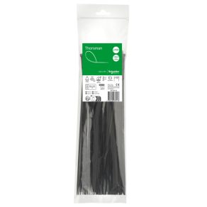   Schneider Electric Thorsman - IMT46418 - Colier de cablu, 300x3,6 mm, negru (100 buc.)