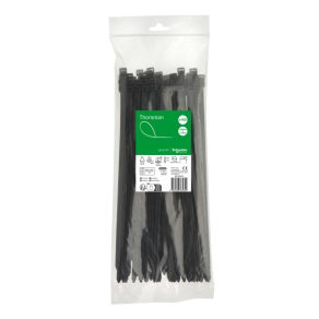   Schneider Electric Thorsman - IMT46421 - Colier de cablu, 300x7,6 mm, negru (100 buc.)