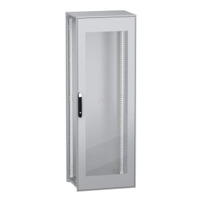   Schneider Electric PrismaSeT HD - NSYSFPN20750TG - Dulap de distribuție 2000x700x500 cu ușă din sticlă RAL7035