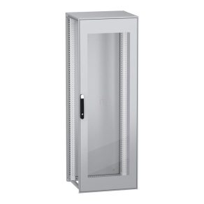   Schneider Electric PrismaSeT HD - NSYSFPN20760TG - Dulap de distribuție 2000x700x600 cu ușă din sticlă RAL7035