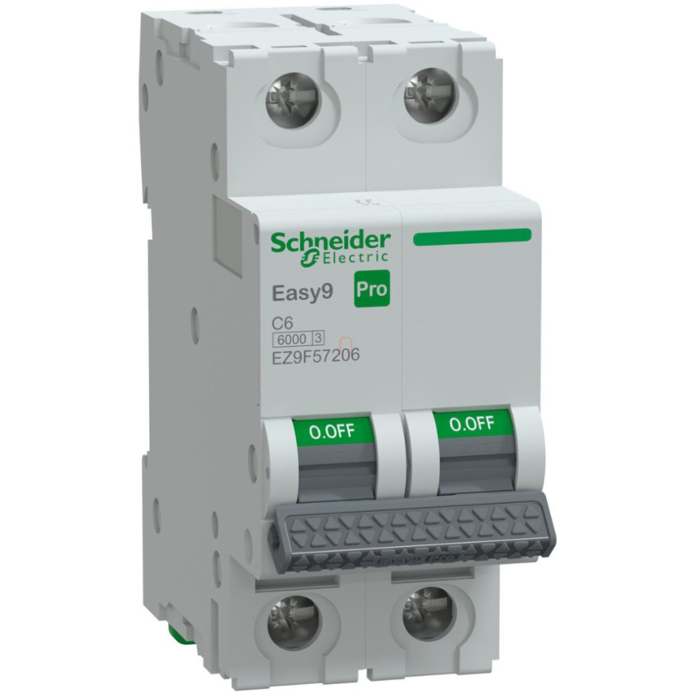 Schneider Easy9 Pro mini-disjunctor 2P C 6A (EZ9F57206)
