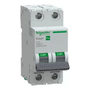   Schneider Electric Easy9 Pro - EZ9F57210 - întrerupător automat miniatural, 2P, C, 10A
