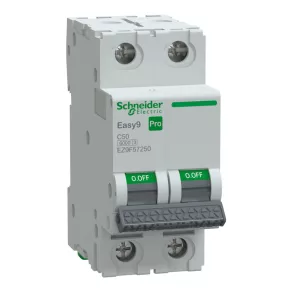   Schneider Electric Easy9 Pro - EZ9F57250 - întrerupător automat miniatural, 2P, C, 50A