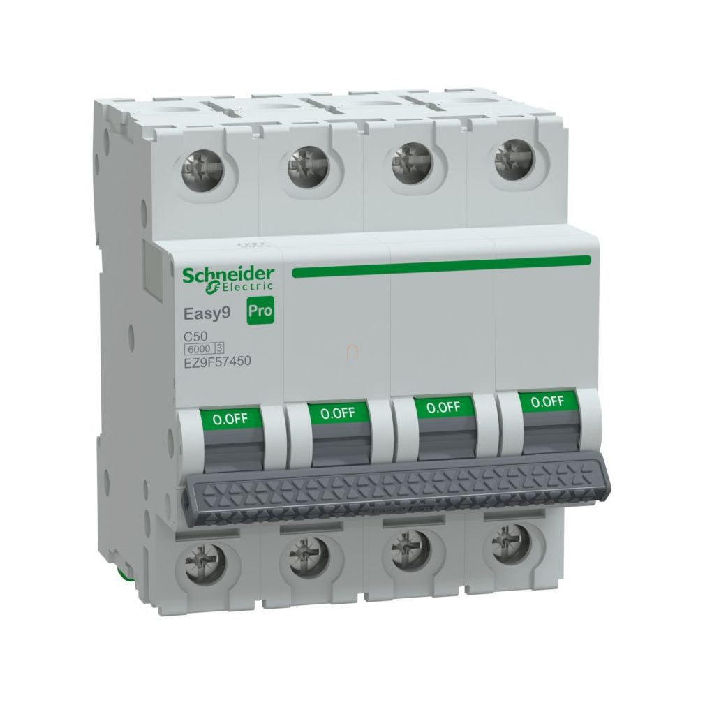 Schneider Easy9 Pro mini-disjunctor 4P C 50A (EZ9F57450)