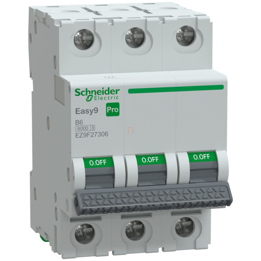 Schneider Easy9 Pro mini-disjunctor 3P B 6A (EZ9F27306)