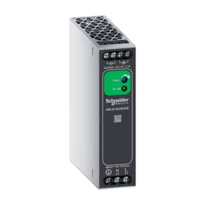   Schneider Electric Phaseo Easy ABL2 - ABLS1A24030E - Sursă de alimentare monofazată Easy ABL2, intrare 100–240 V c.a., ieșire 24 V c.c., 75 W, șină DIN, IP20