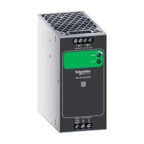   Schneider Electric Phaseo Easy ABL2 - ABLS1A24100E - Sursă de alimentare monofazată Easy ABL2, intrare 100–240 V c.a., ieșire 24 V c.c., 240 W, șină DIN, IP20