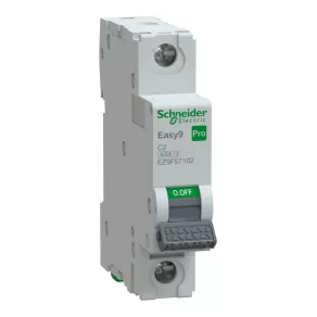   Schneider Electric Easy9 Pro - EZ9F57102 - întrerupător de mică putere, 1P, C, 2A
