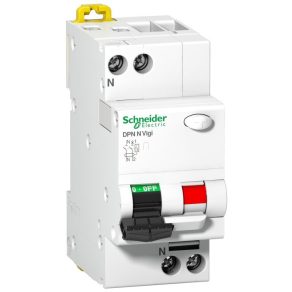   Schneider Electric Acti9 iCV40 -A9DF3613- întrerupător automat, clasa A-SI, 1P+N, C, 13 A, 6kA, 30mA