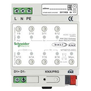   Schneider Electric KNX - MTN6725-0003 Gateway DALI Basic REG-K/1/16/64