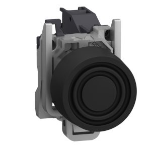   Schneider Electric Harmony XB4 - ATEX DG - XB4BPS21GEX - buton complet, Ø22, capac de protecție încorporat, 1NO, negru